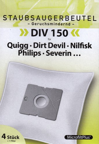 Staubsaugerbeutel div 150 - 150, +