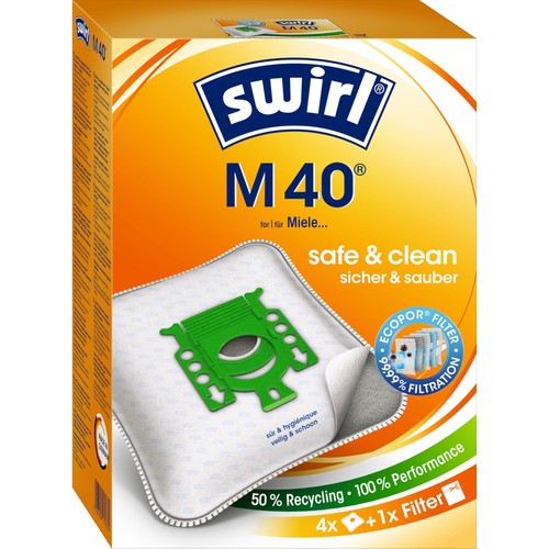 Swirl staubsaugerbeutel m40 - staubsaugerbeutel,